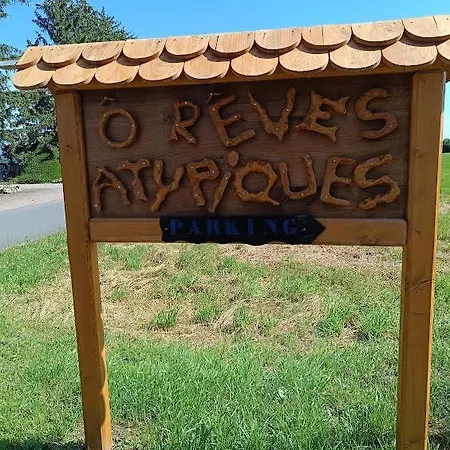 Roulotte O Reves Atypiques Hotel Bouce  Exterior photo